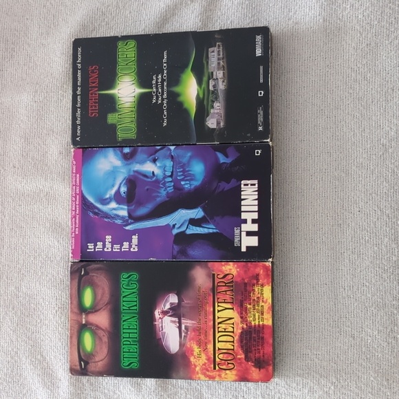 Stephen King VHS Bundle - Picture 1 of 3
